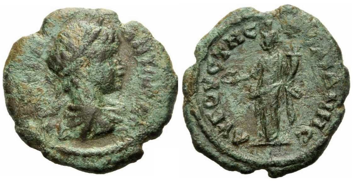 v4047 Augusta Traiana Caracalla AE
