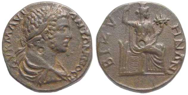 1512 Bizya Thracia Caracalla AE
