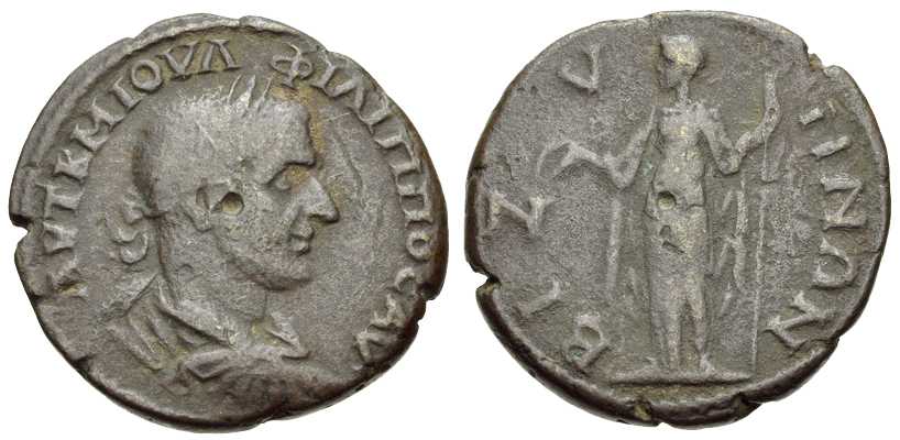 3623 Bizya Thracia Philippus I AE