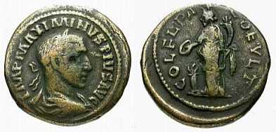 85 Deultum Maximinus I AE