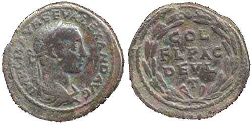 152 Deultum Severus Alexander AE
