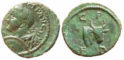 1981 Deultum Thracia Gordianus III AE