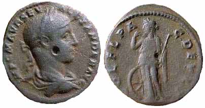 2040 Deultum Thracia Severus Alexander AE