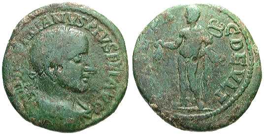 2088 Deultum Thracia Gordianus III AE