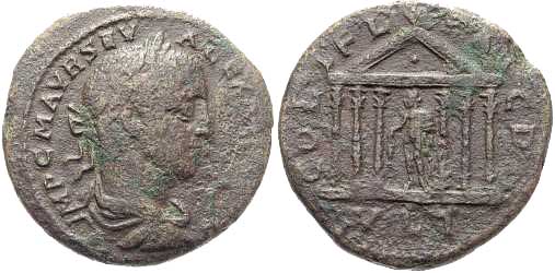 2325 Deultum Thracia Severus Alexander AE