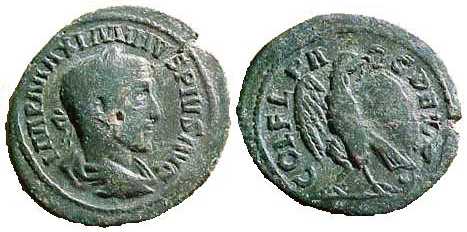 2424 Deultum Maximinus I AE
