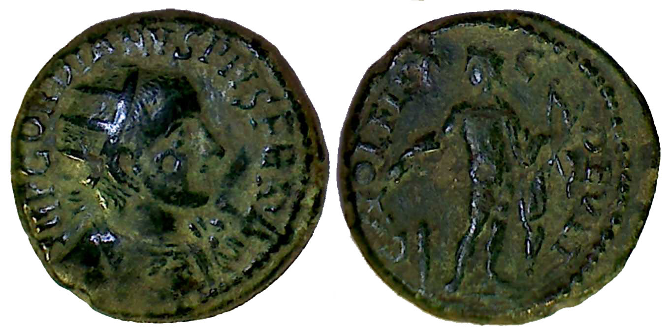 2887 Deultum Thracia Gordianus III AE