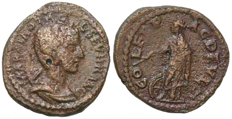 3239 Deultum Thracia Otacilia Severa AE