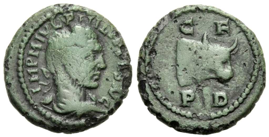 5014 Deultum Thracia Philippus I AE