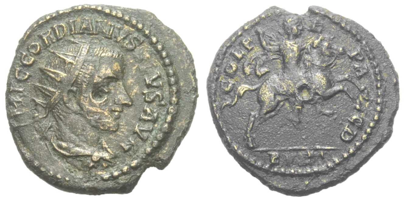 5344 Deultum Thracia Gordianus III AE