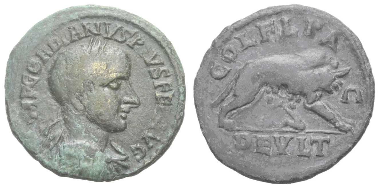 5358 Deultum Thracia Gordianus III AE