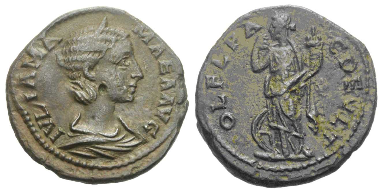 5399 Deultum Thracia Iulia Mamaea AE