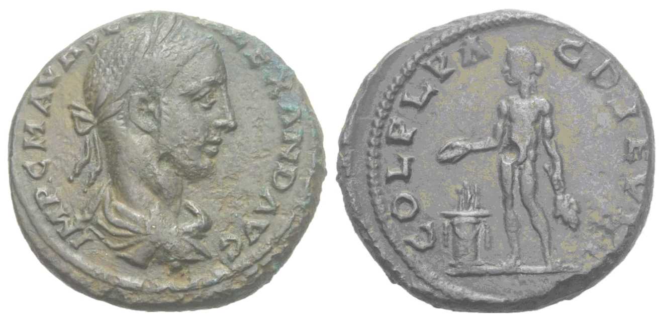 5401 Deultum Thracia Severus Alexander AE