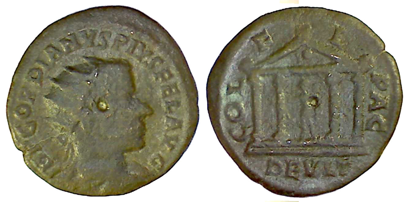 5471 Deultum Thracia Gordianus III AE