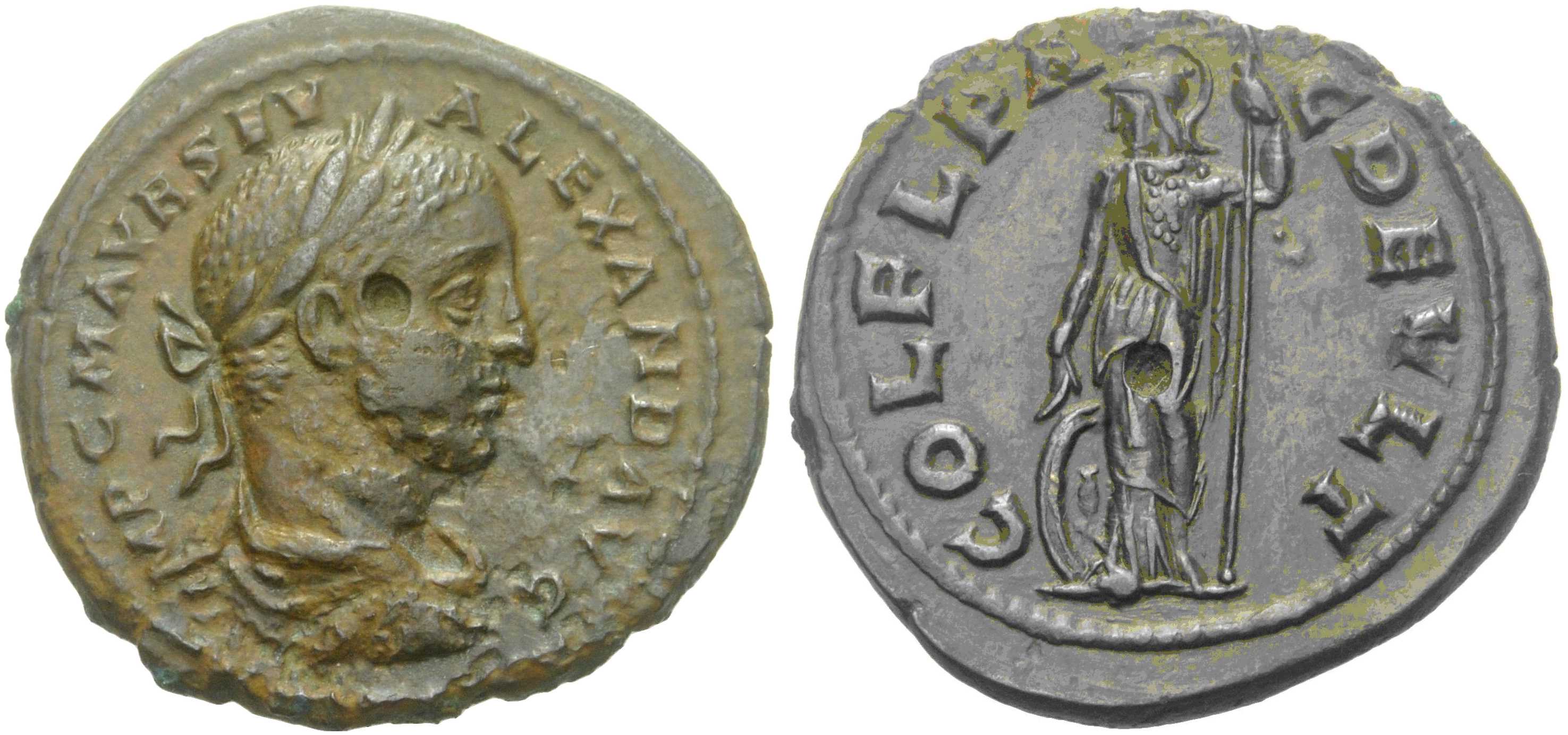 5560 Deultum Thracia Severus Alexander AE
