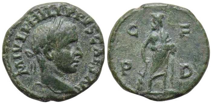 v4005 Deultum Thracia Philippuis II AE