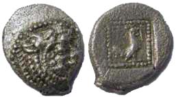 569 Dicaea Thracia Drachm AR