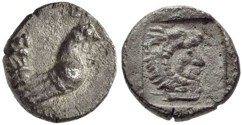 3610 Dicaea Thracia Trihemiobol AR