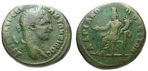 858 Hadrianopolis Thracia Caracalla AE