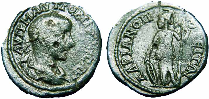 1962 Hadrianopolis Thracia Gordianus III AE