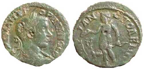 1980 Hadrianopolis Thracia Gordianus III AE