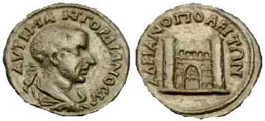 2020 Hadrianopolis Thracia Gordianus III AE