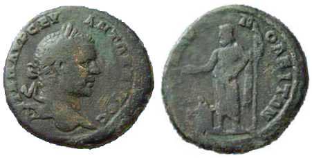2043 Hadrianopolis Thracia Caracalla AE