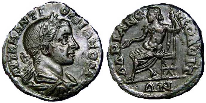 2394 Hadrianopolis Thracia Gordianus III AE