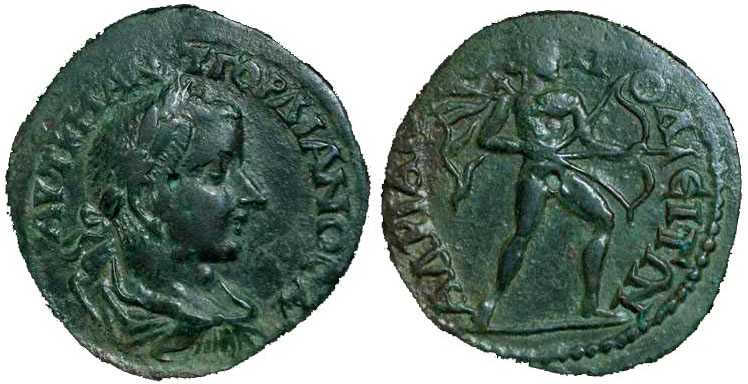 2770 Hadrianopolis Thracia Gordianus III AE
