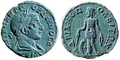 2808 Hadrianopolis Thracia Gordianus III AE