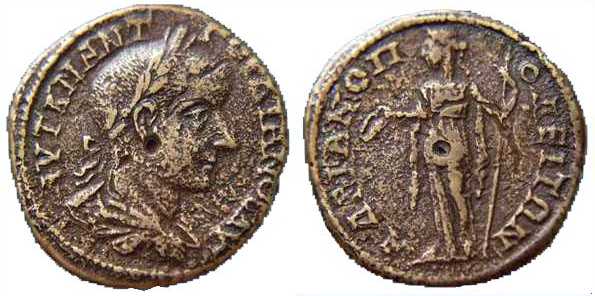 2818 Hadrianopolis Thracia Gordianus III AE
