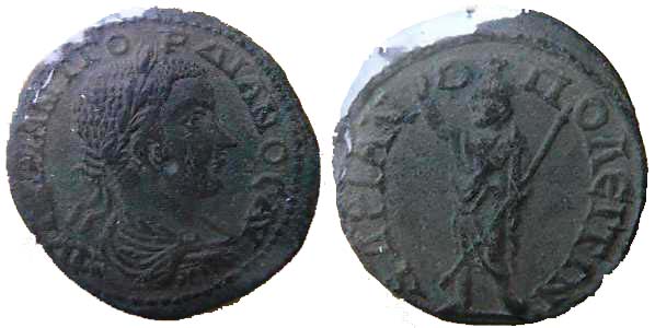 3233 Hadrianopolis Thracia Gordianus III AE