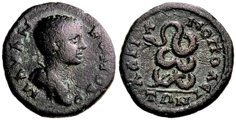 4209 Hadrianopolis Thracia Commodus AE