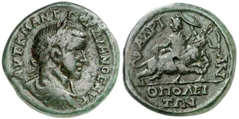 4694 Hadrianopolis Thracia Gordianus III AE