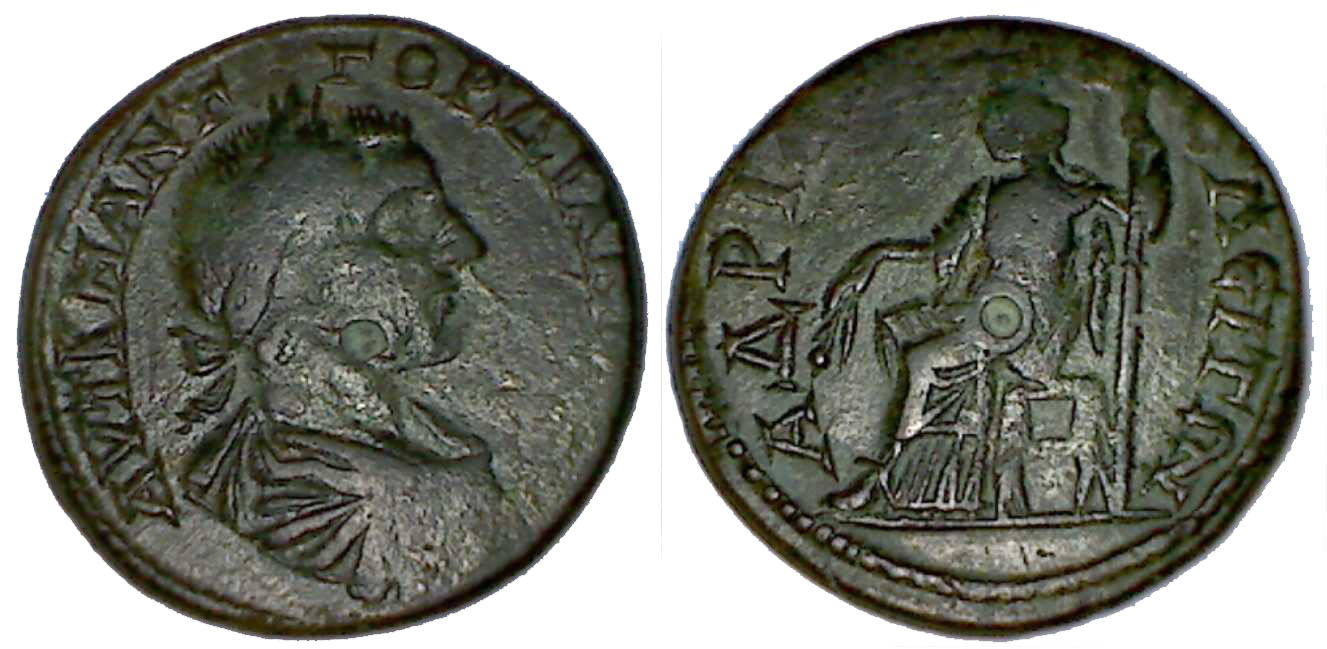 4778 Hadrianopolis Thracia Gordianus III AE