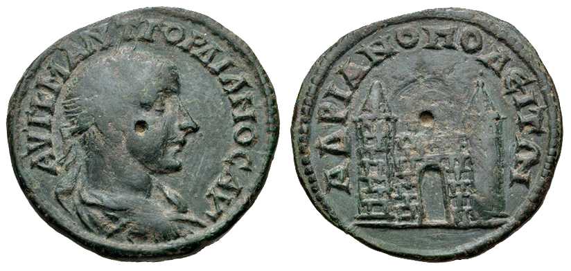 5782 Hadrianopolis Thracia Gordianus III AE