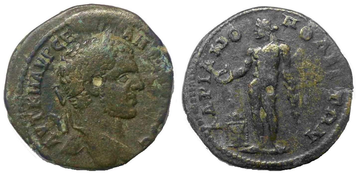 5852 Hadrianopolis Thracia Caracalla AE