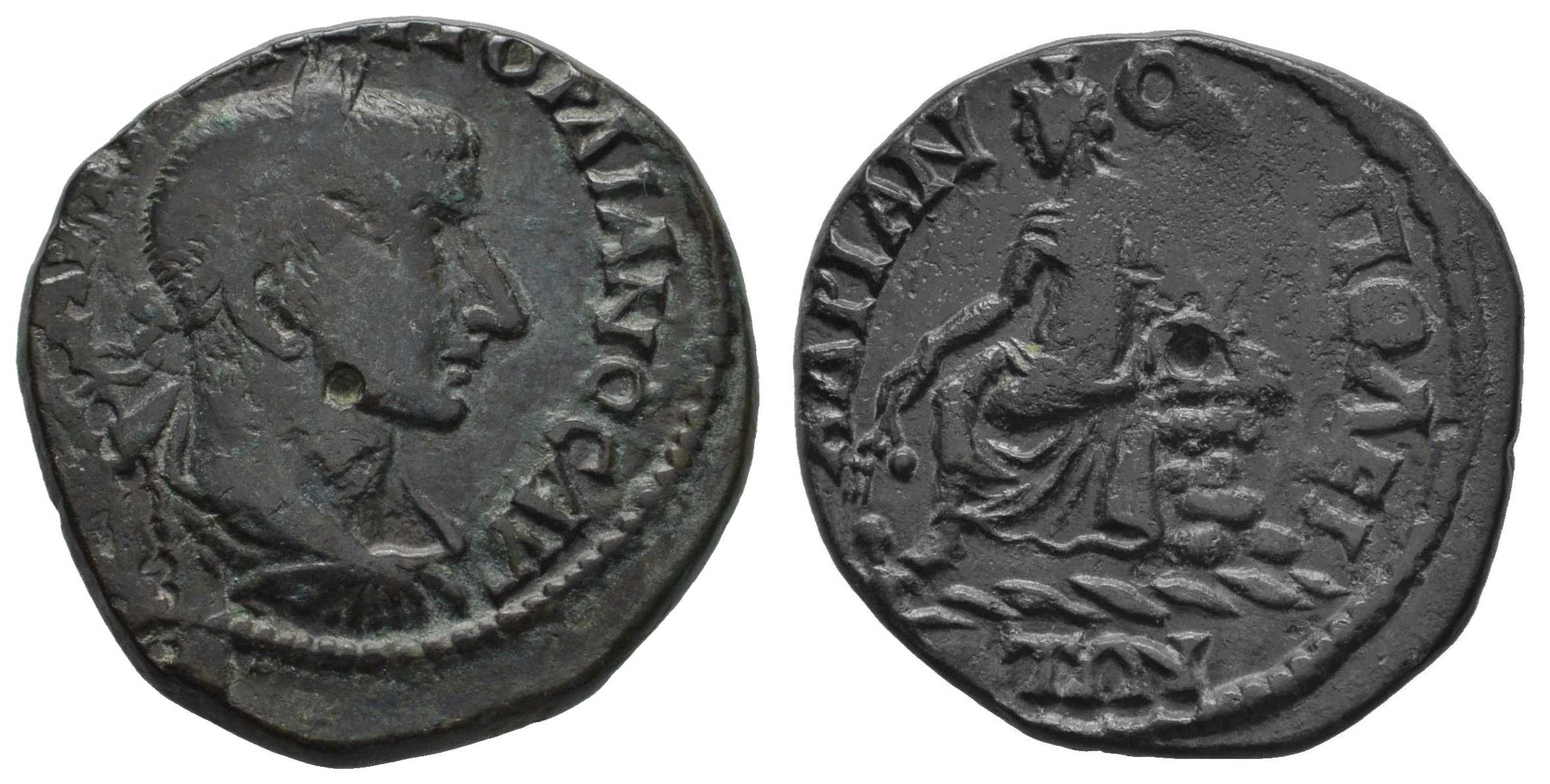 5911 Hadrianopolis Thracia Gordianus III AE
