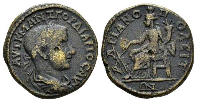 6236 Hadrianopolis Thracia Gordianus III AE