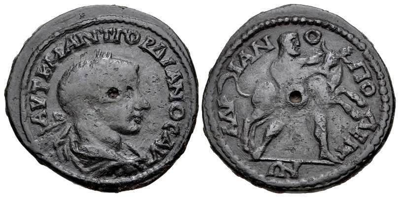 v4107 Hadrianopolis Thracia Gordianus III AE