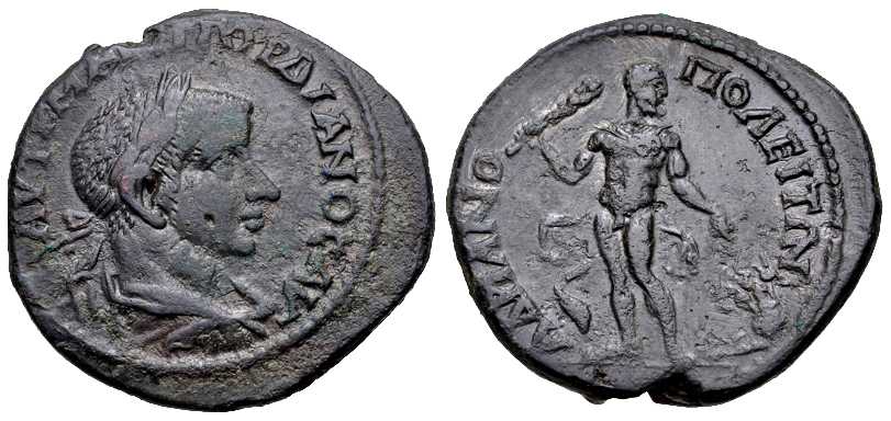 v4138 Hadrianopolis Thracia Gordianus III AE