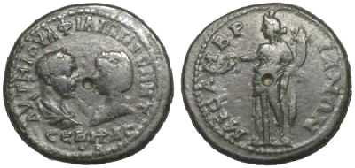 1361 Mesembria Thracia Philippus I AE