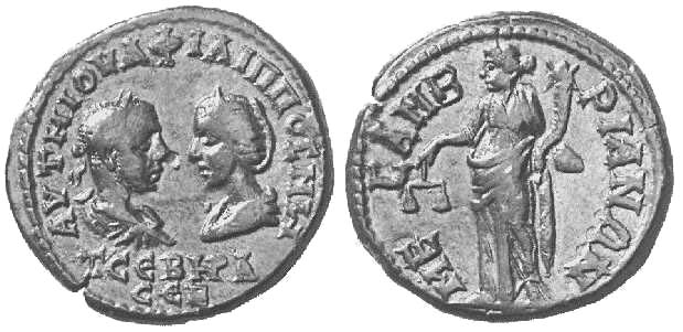 2136 Thracia Mesembria Philip I & Otacilia Severa