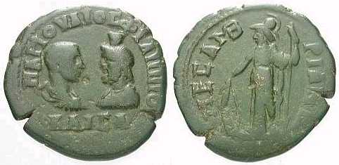 2374 Mesembria Thracia Philippus II AE