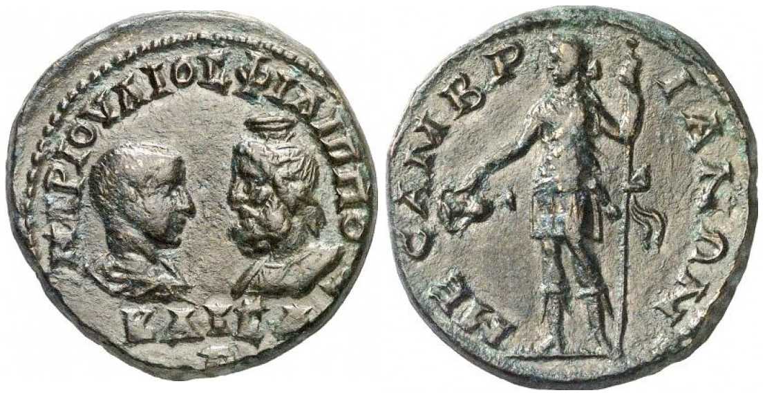3414 Mesembria Thracia Philippus II AE