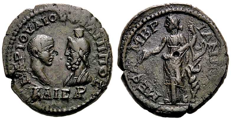 4188 Mesembria Thracia Philippus II AE