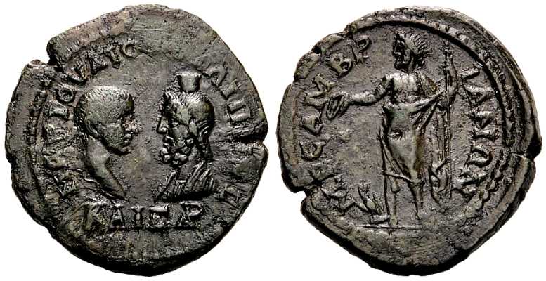 4189 Mesembria Thracia Philippus II AE