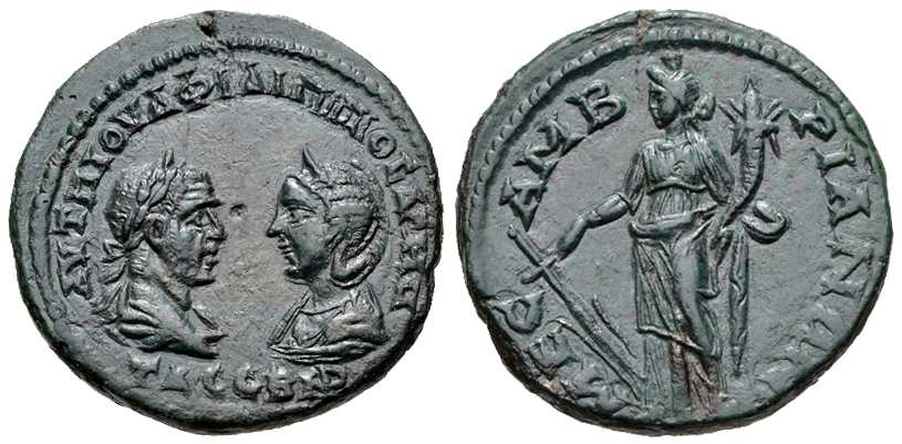 4759 Mesembria Thracia Philip I & Otacilia Severa