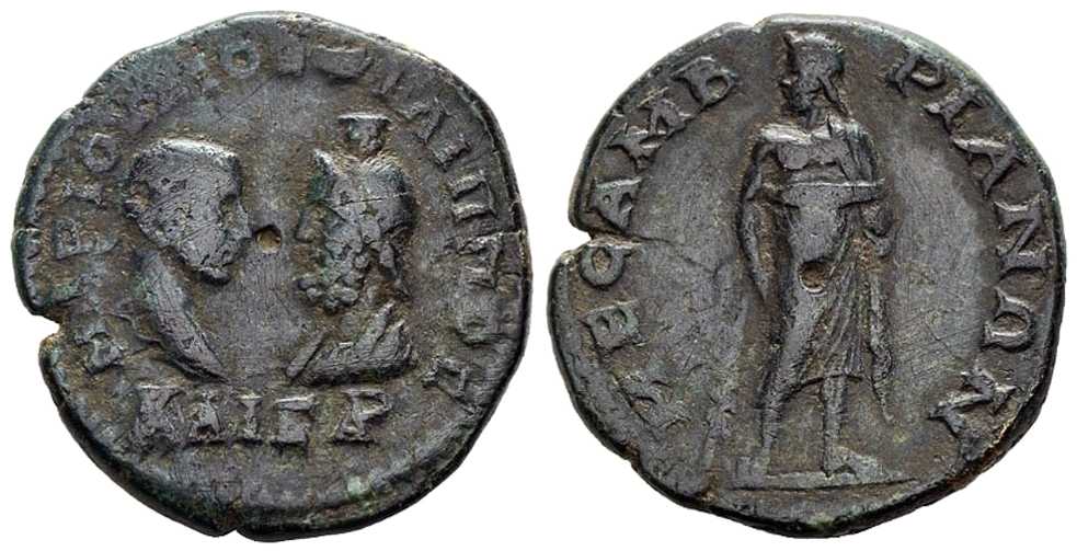 5364 Mesembria Thracia Philippus II AE