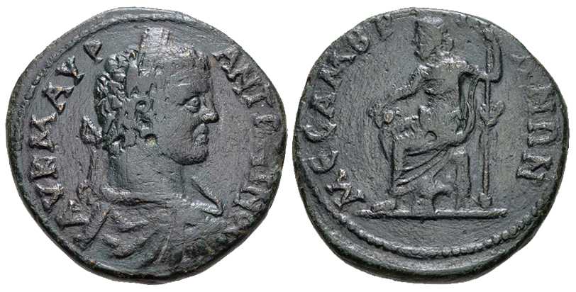 5702 Mesembria Thracia Caracalla AE